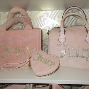 Two Juicy handbags with coin pouch